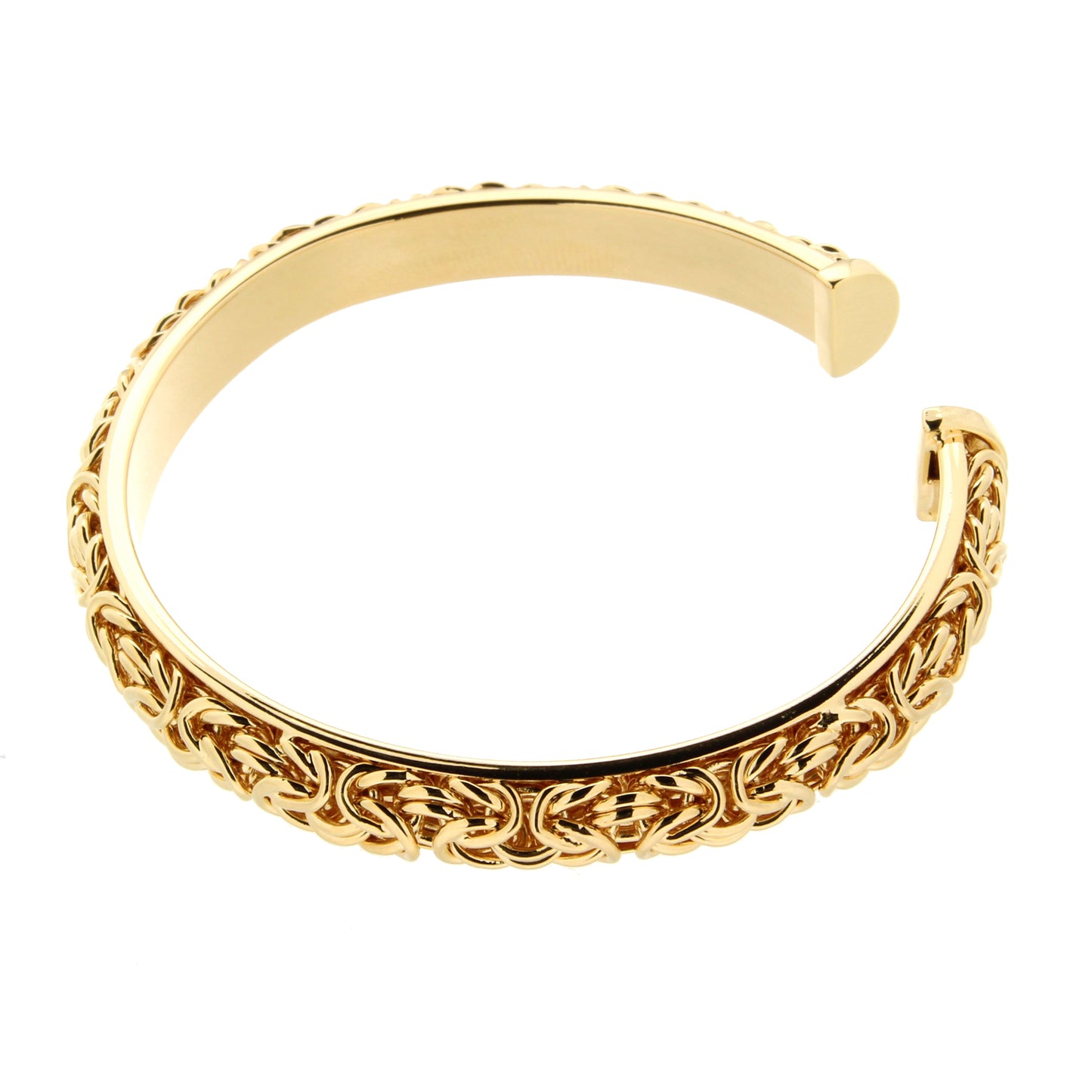 7" Byzantine Cuff Bangle Bracelet