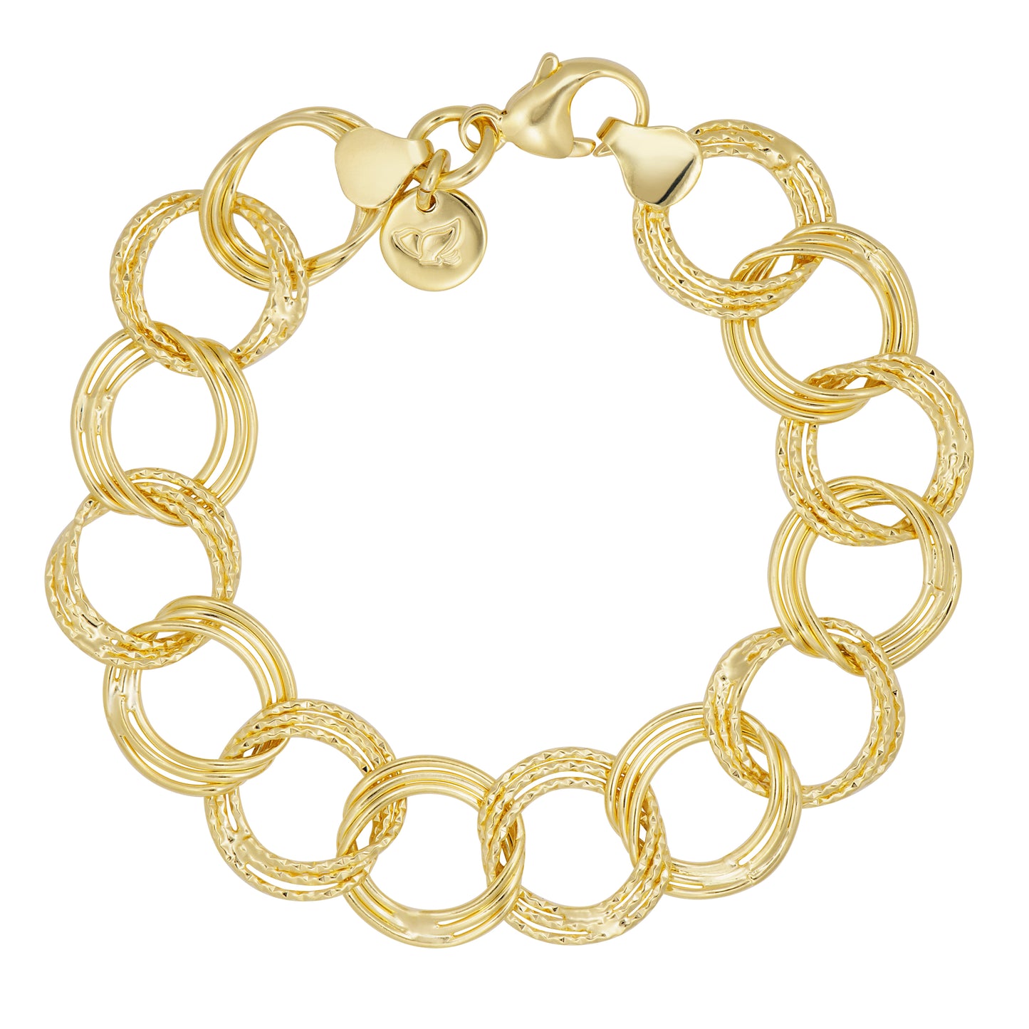 8" Large link women's Bracelet