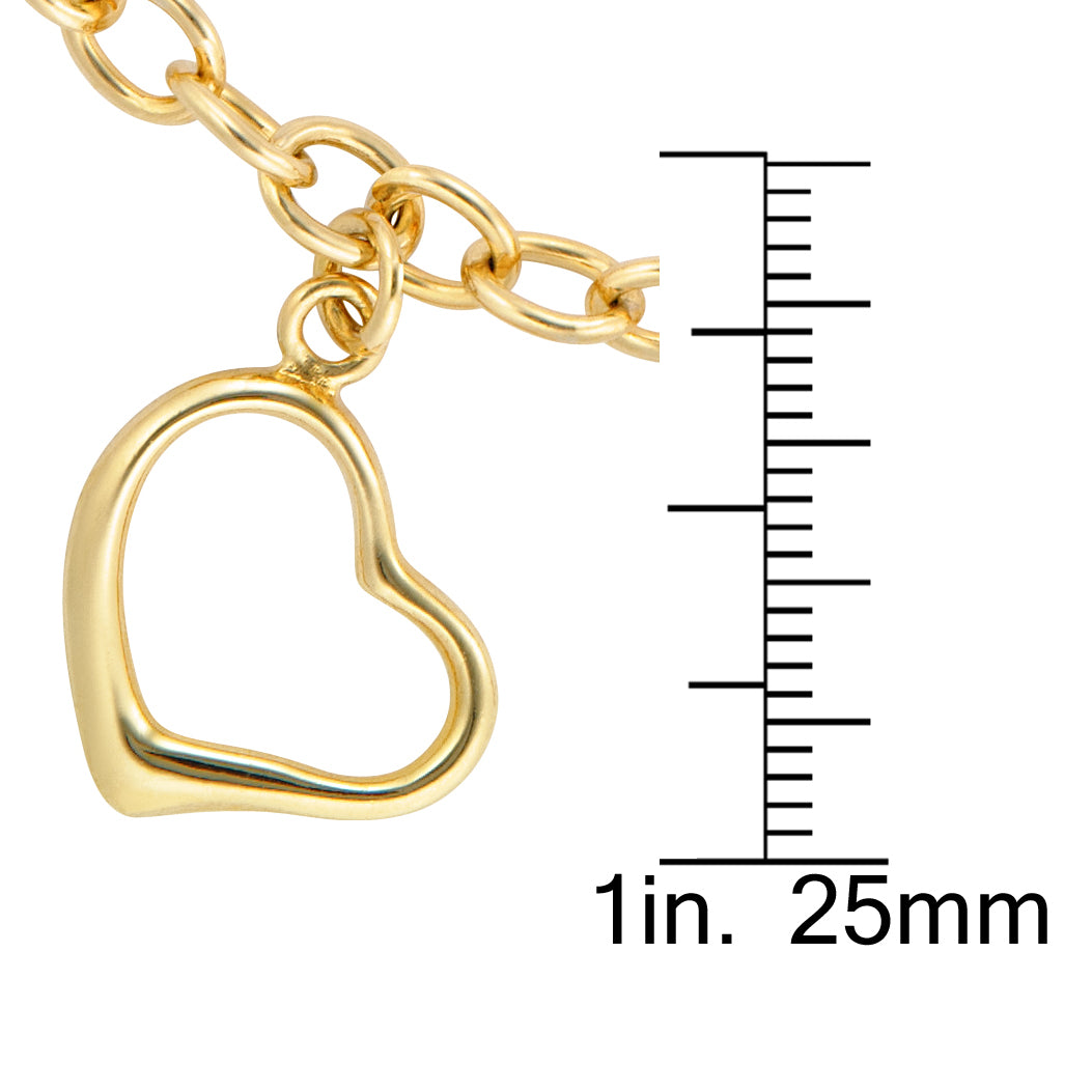 Love sale heart charm