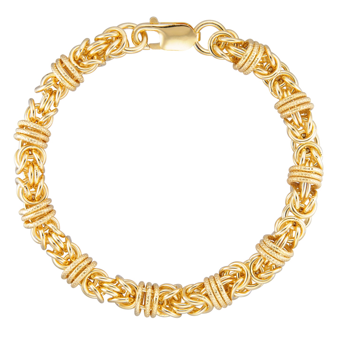 8" Round Byzantine Bracelet