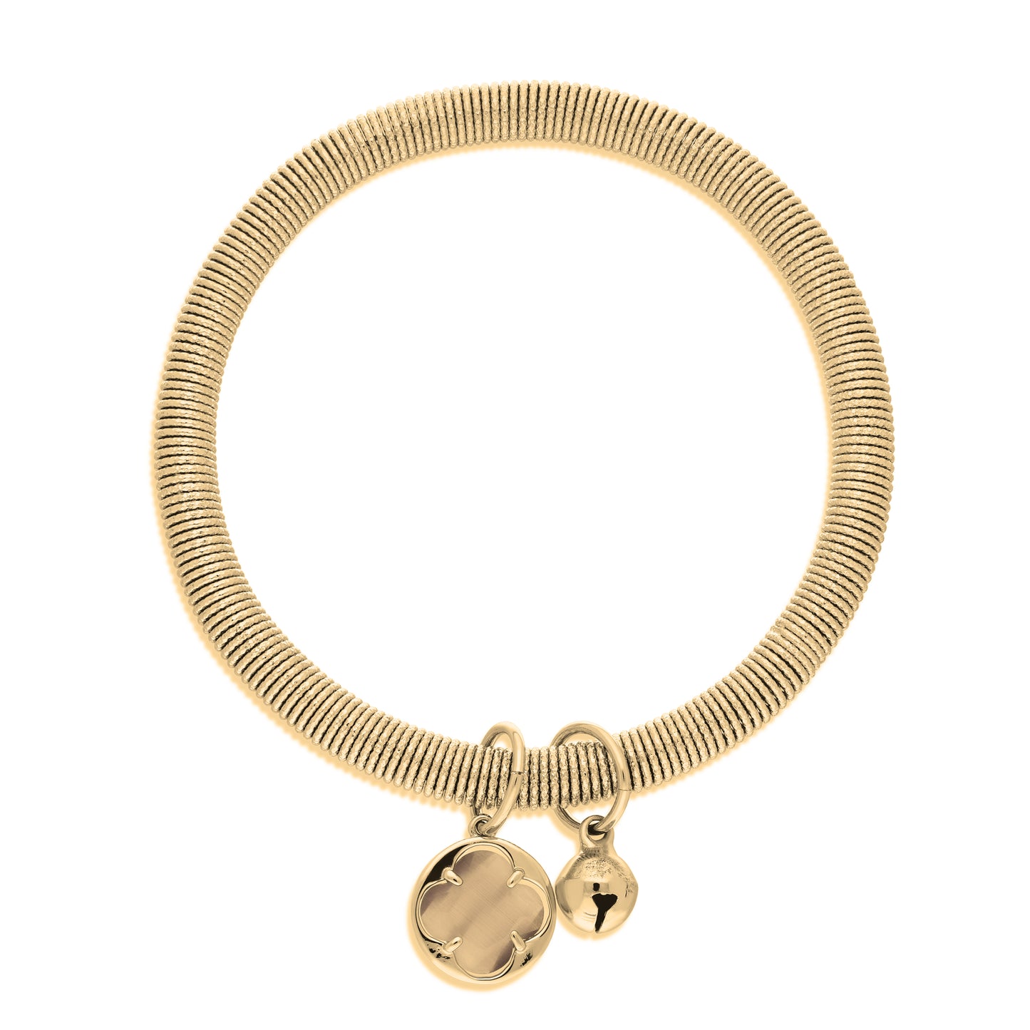7.5" Stretch Bangle with Charms