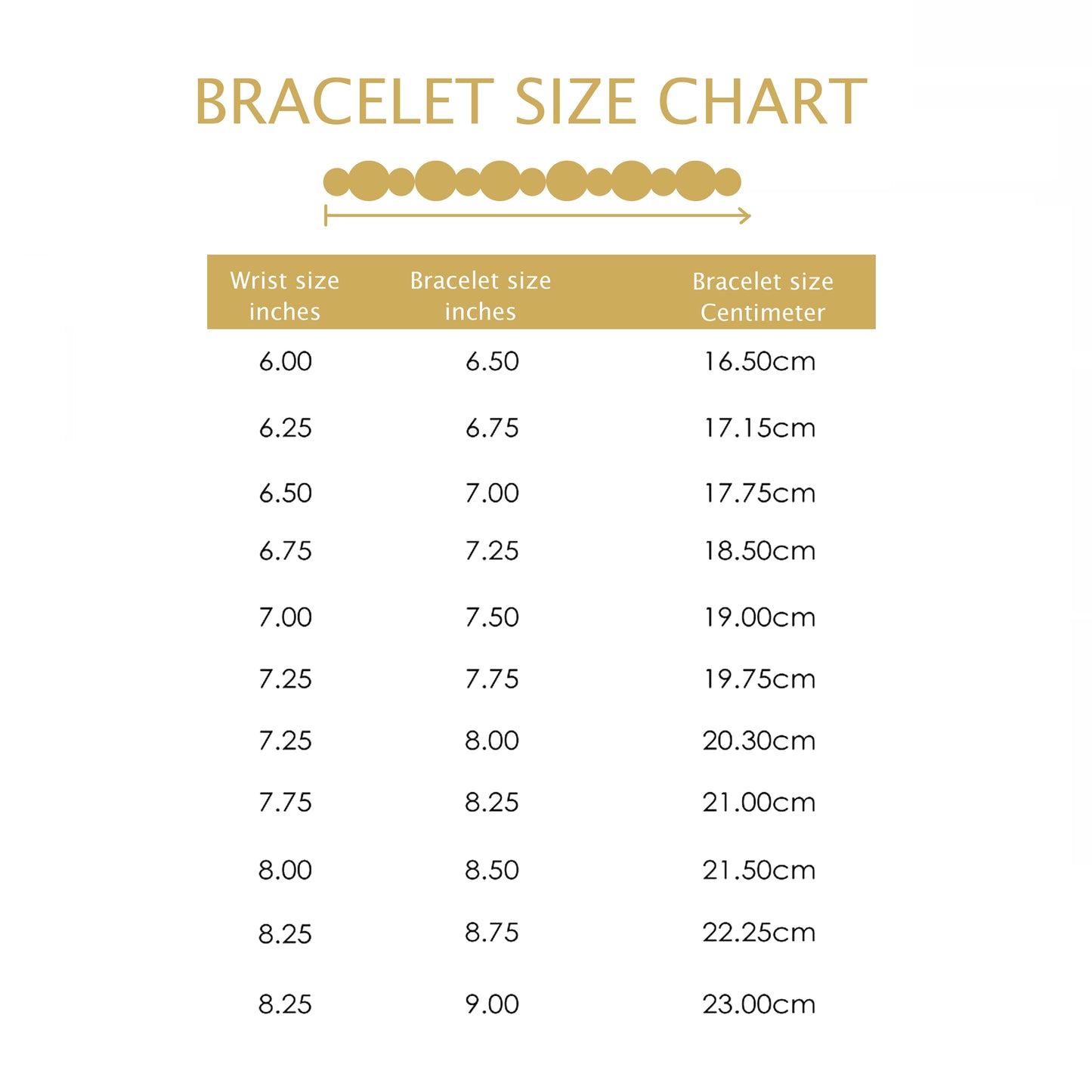 7.5" Rose Gold Pantera Bracelet